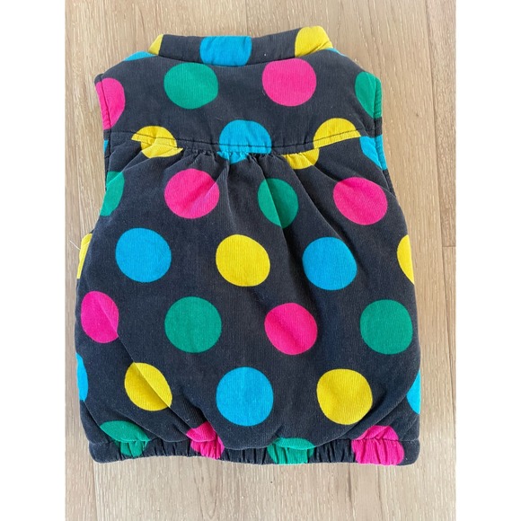 Corduroy Polka dot plush vest - Picture 6 of 6